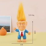 Trump 2025 Rubber Troll Doll - Fun Gift!