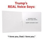 Talking Donald Trump Father's Day Card with Sound