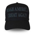 Trump MAGA Hat - Black, 45-47 Edition