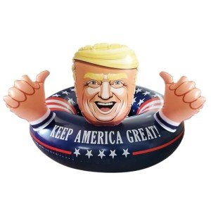Patriotic American Inflatable Pool Float for Summer