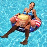 Patriotic American Inflatable Pool Float for Summer