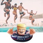 Patriotic American Inflatable Pool Float for Summer