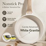 21-Piece Non-Stick White Granite Cookware Set