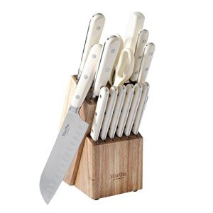 Martha Stewart 14-Piece Stainless Steel Knife Set