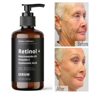 Anti-Aging Serum with Retinol and Vitamin C
