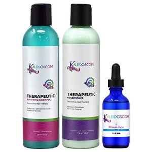 Kaleidoscope Therapeutic Shampoo, Conditioner & Miracle Drops Bundle