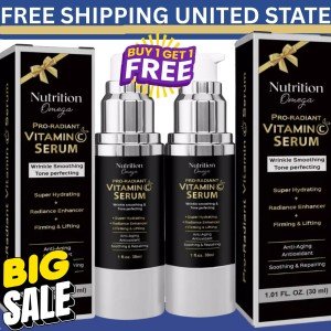 Vitamin C Serum with Niacinamide for Mature Skin
