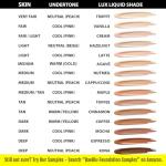 Organic Vegan Liquid foundation, Latte