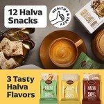 Halvah Variety Pack - Marble, Vanilla & Walnut Bars