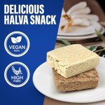 Vanilla & Marble Sesame Halva Snack Bars 12 Pack