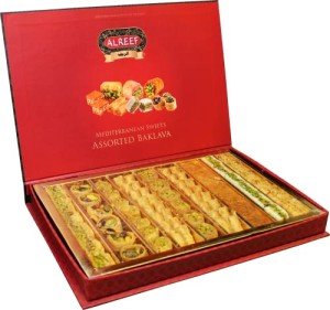 Alreef Mediterranean Baklava Mix 800g (70-80pcs)
