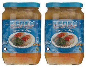 Kedem Gluten-Free Gefilte Fish 24oz (2 Pack)