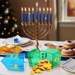 Large Fillable Dreidels for Chanukah