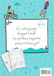 I Am Confident, Brave & Beautiful: A Coloring Book for Girls