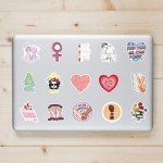 Empowering Feminist Stickers Pack – 50 Designs
