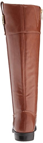 Tommy Hilfiger Women's SHYENNE Equestrian Boot, Cognac, 8