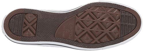 Converse Women's Women's Chuck Taylor All Star Shoreline Knit Slip On Shoe, White/Black/White, 8.5 M US