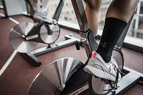 Under Armour Adult Performance Tech Crew Socks, Multipairs , Black (6-Pairs) , Large