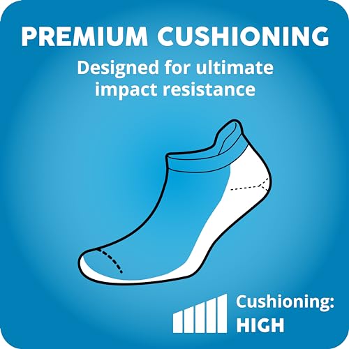 Balega Hidden Comfort Performance No Show Athletic Running Socks for Men and Women (1 Pair), White, Medium