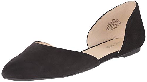 Nine West Women's Starship Ballet Flat, Black, 9