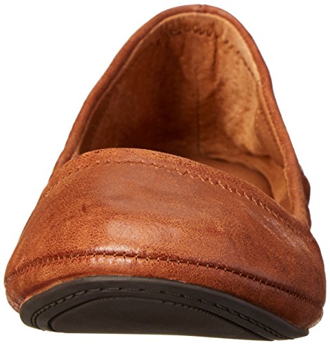 Lucky Brand Women's Emmie Ballet Flat, Bourbon, 7 M US