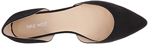 Nine West Women's Starship Ballet Flat, Black, 9