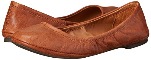 Lucky Brand Women's Emmie Ballet Flat, Bourbon, 7 M US