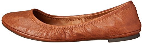 Lucky Brand Women's Emmie Ballet Flat, Bourbon, 7 M US