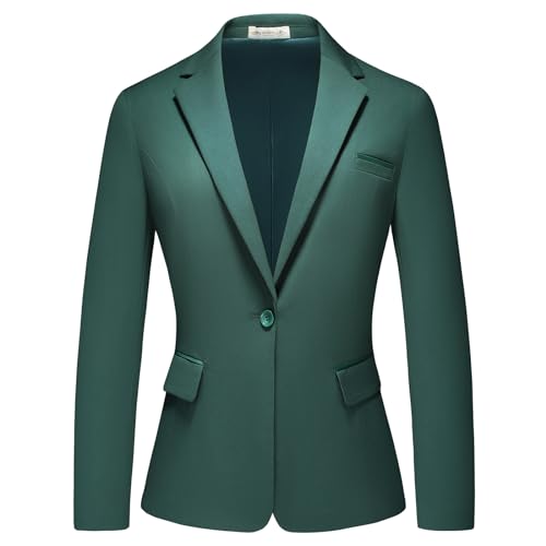 MODFUL Women's Green 2 Piece Pant Suit