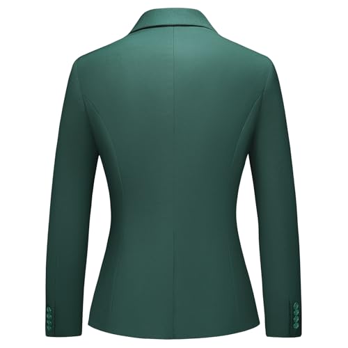 MODFUL Women's Green 2 Piece Pant Suit