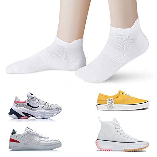 ATBITER Ankle Socks Women's Thin Athletic Running Low Cut No Show Socks With Heel Tab 6 Pairs