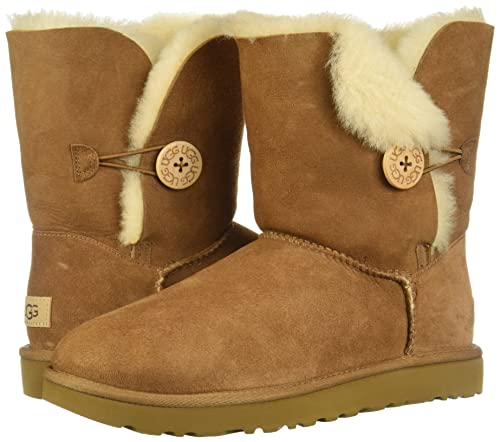 UGG Women's Bailey Button II Boot, Chestnut, 10
