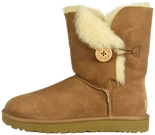 UGG Women's Bailey Button II Boot, Chestnut, 10