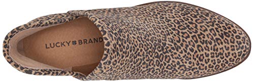 Lucky Brand womens Baley Ankle Boot, Eyelash, 10 US