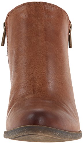 Lucky Brand womens Basel Ankle Boot, Toffee, 8.5 W US