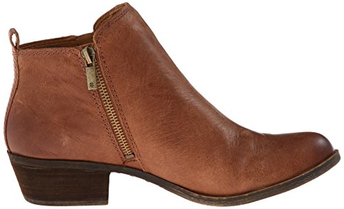 Lucky Brand womens Basel Ankle Boot, Toffee, 8.5 W US