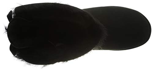 UGG womens Bailey Bow Ii Boot, Black, 9 US