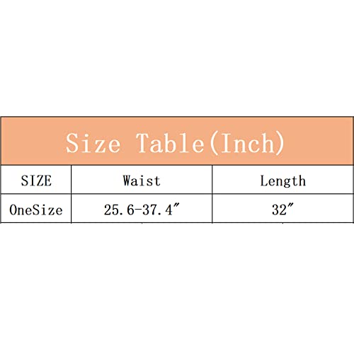 Women Tutu Tulle Skirt Elastic High Waist Layered Skirt Floral Print Mesh A-Line Midi Skirt (Khaki, One Size)