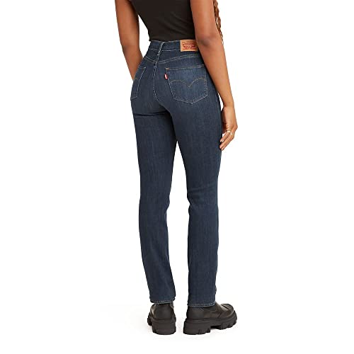 Levi's Women's 724 High Rise Straight Jeans, Carbon Glow, 29 (US 8) S