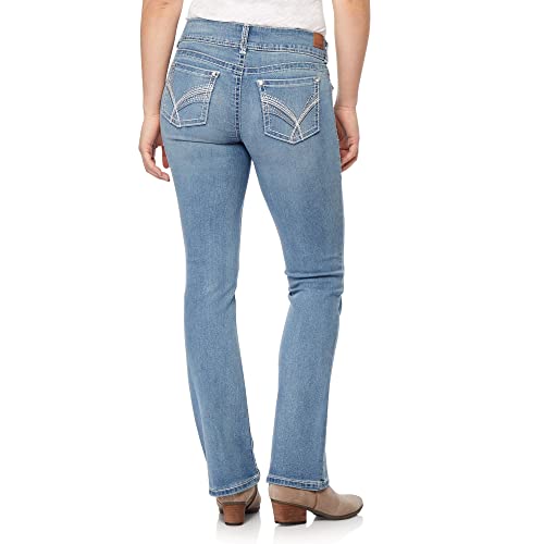 WallFlower womens Instastretch Bling Luscious Curvy Bootcut Jeans, Paola, 11 US