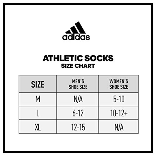 adidas Women's Superlite Super No Show Socks (6-pair), White/Light Onix/Black, Medium