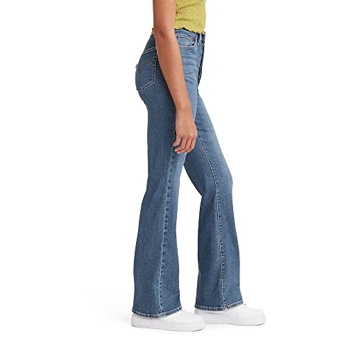 Levi's Women's Ribcage Bootcut Jeans, Summer Slide-Light Indigo, 30