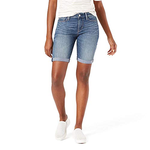 Signature by Levi Strauss & Co. Gold Label Women's Mid-Rise Bermuda Shorts, cape town, 12