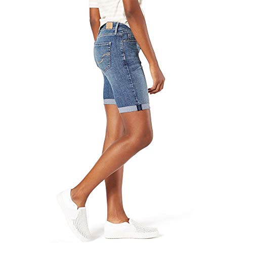 Signature by Levi Strauss & Co. Gold Label Women's Mid-Rise Bermuda Shorts, cape town, 12