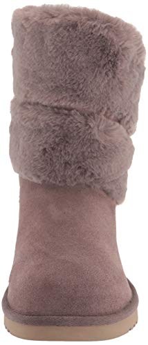 Koolaburra by UGG womens Dezi Short Mid Calf Boot, Cinder, 6 US