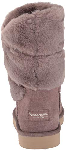 Koolaburra by UGG womens Dezi Short Mid Calf Boot, Cinder, 6 US