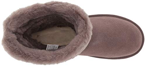 Koolaburra by UGG womens Dezi Short Mid Calf Boot, Cinder, 6 US