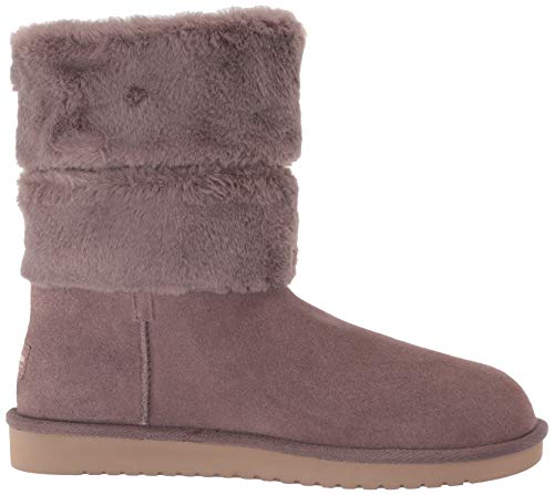 Koolaburra by UGG womens Dezi Short Mid Calf Boot, Cinder, 6 US