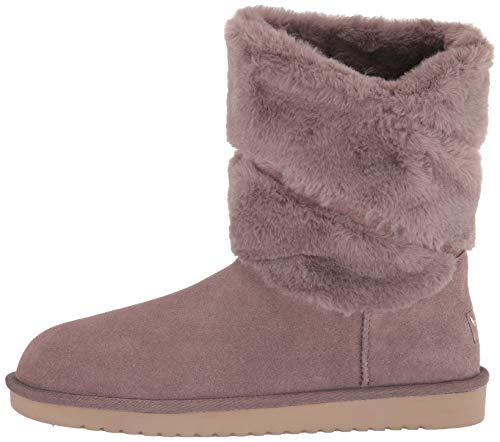 Koolaburra by UGG womens Dezi Short Mid Calf Boot, Cinder, 6 US
