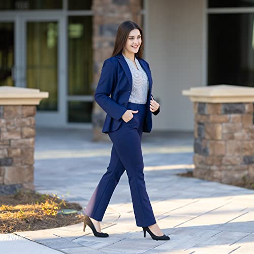 Navy Business Blazer Pant Suit Set for Women
